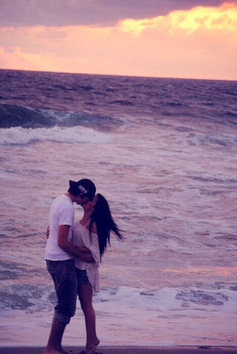 beach couples cute cute couples kiss love relationship goals image 2823497 by marky on
