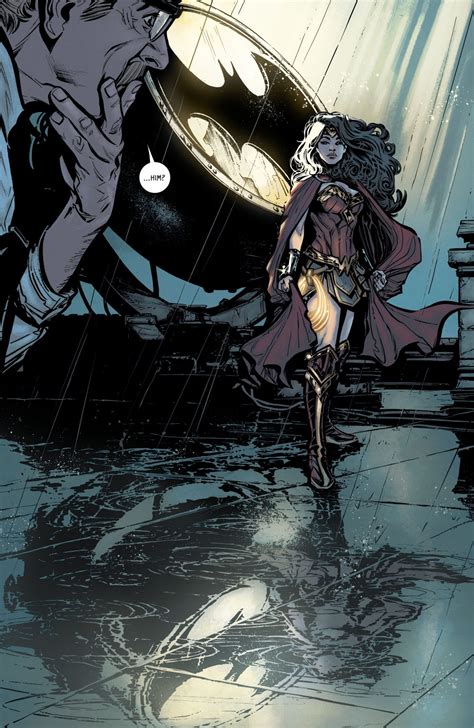 Wonder Woman Turns On The Bat Signal Rebirth Comicnewbies