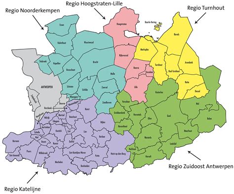 heloohaloo  uniek kaart provincie antwerpen