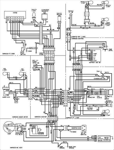 wiring diagram amana refrigerator wiring diagram