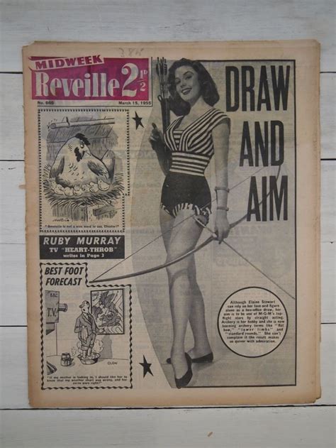 12 best 1950s reveille newspaper headlines pin ups