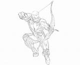 Hawkeye Coloring Pages Marvel Bettercoloring Via sketch template