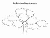 Tree Branches Government sketch template