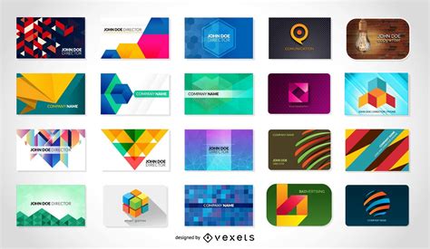 plantillas de tarjetas de negocios gratis descargar vector