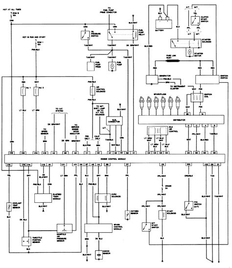 chevy  fuel pump wiring diagram