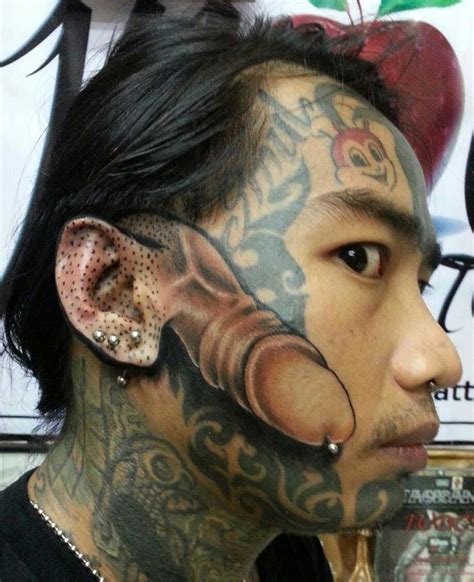 crazy tattoos   people  regret immediately photo gallery