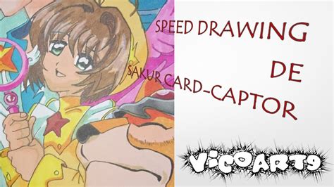 Speed Drawing De Sakura Card Captor Youtube