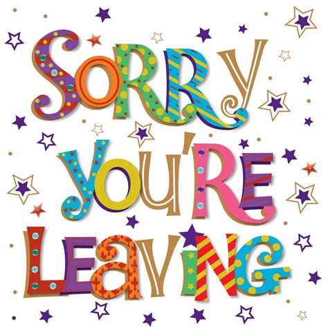 buy  youre leaving greeting card ld mwe large card
