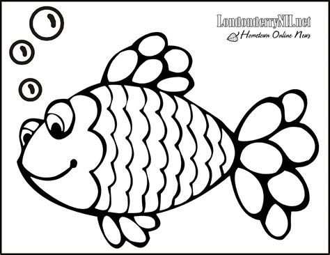 awesome rainbow fish coloring page  pages  brilliant