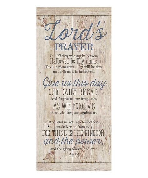 take a look at this lord s prayer wood plaque today