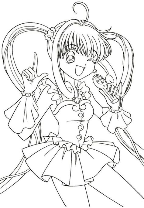 coloring pages mermaid melody picture