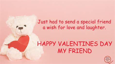 happy valentines day friend valentines wishes  friend