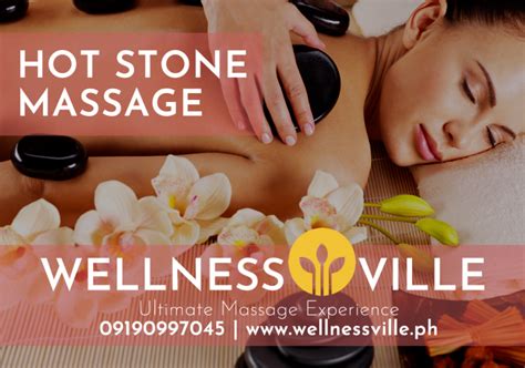 hot stone massage wellnessville massage spa