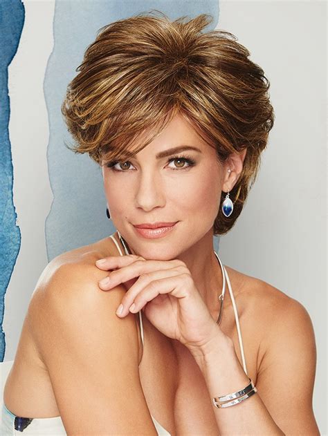 Layered Cut Short Women Synthetic Wigs With Side Bang