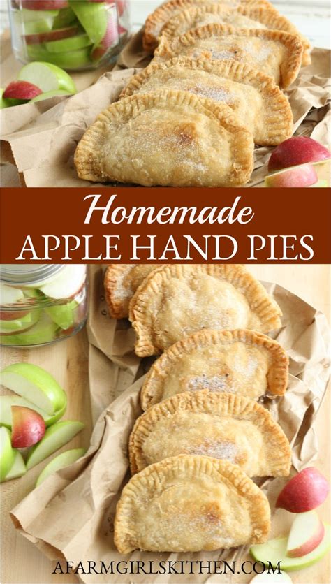 Homemade Apple Hand Pies Use Pie Dough Or Refrigerated Biscuits