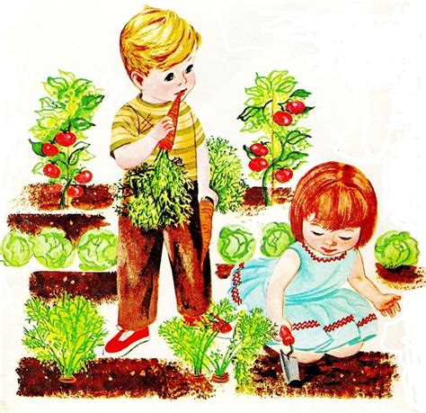 vegetable garden clip art clipartix