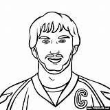 Ovechkin Alex Coloring Pages Thecolor sketch template