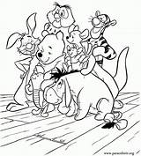 Pooh Winnie Tigger Rabbit Ausmalbilder Sheets Turma Sua Roo Ausdrucken Coloringhome Malvorlagen Eeyore 保存 Cores Sonhando sketch template