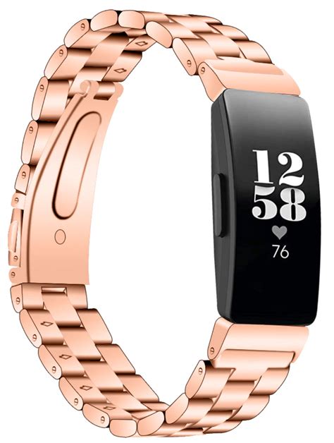 classic stainless steel fitbit inspire hr ace