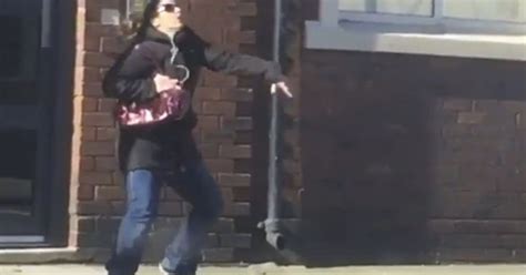 see woman dance away the monday blues with hilarious impromptu street boogie mirror online