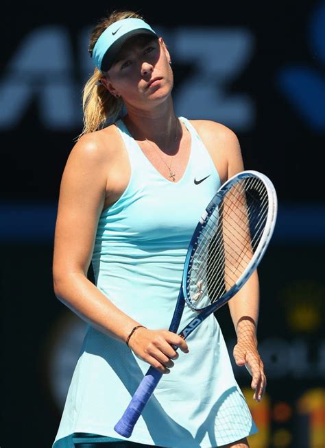 maria sharapova australian open 2nd round january 16