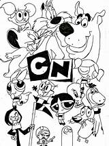 Coloring Cartoon Pages Network Characters Cartoons Printable Disney Drawing Show 90s Print Color Sheets Nickelodeon Adult Printables Regular Book Kids sketch template