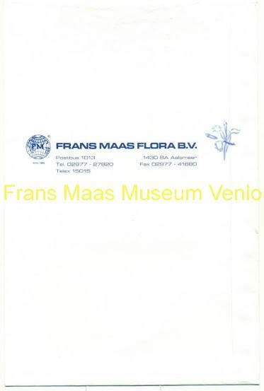 briefpapier frans maas museum verzameling