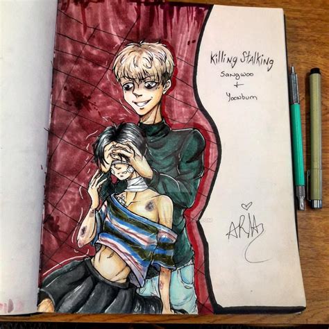 Killing Stalking Sangwoo And Yoonbum By Fujoshiariaart On