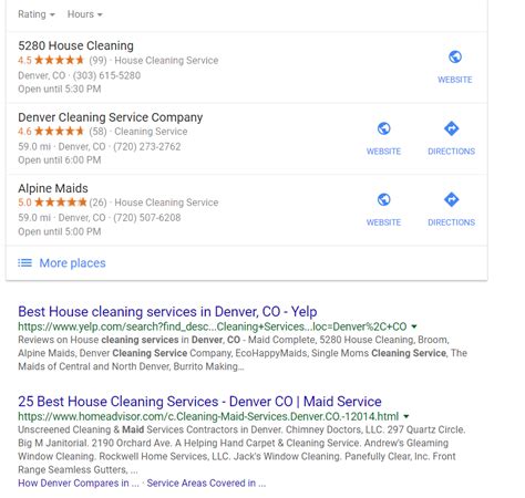 market advertise  cleaning business  house cleaning