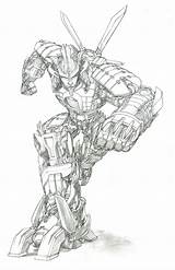 Transformers Extinction Crosshairs Drift Autobots Titus Gregory Gundam sketch template