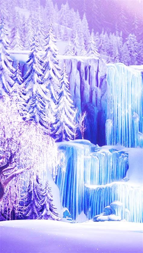 Frozen Concept Art Winter Wallpaper Iphone Wallpaper