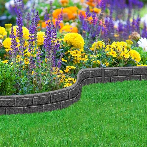 buy recycled garden border ultra curve brick