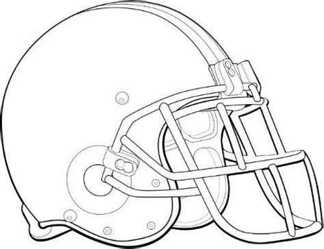 football helmet coloring page  football coloring pages football