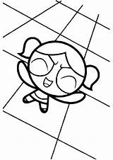 Powerpuff Girls Bubbles Coloring Pages Getcolorings Sheets Fun Kids sketch template