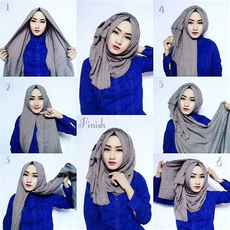 classic hijab look with volume hijab style tutorial hijab segitiga hijab fashion hijab