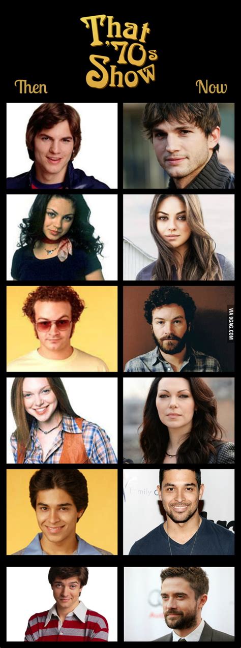 That 70s Show Cast Then And Now 9gag