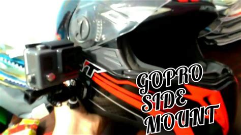 memasang gopro  helm youtube