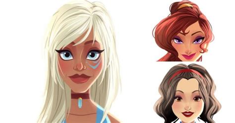 These 16 Disney Princesses Have Been Re Imagined With A