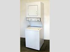 WHIRLPOOL THIN TWIN COMPACT STACKED COMBO WASHER AND GAS DRYER