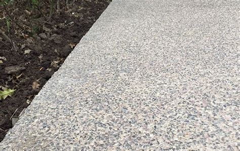 uitgewassen beton oprit terras in 2019 pavement sidewalk en paths