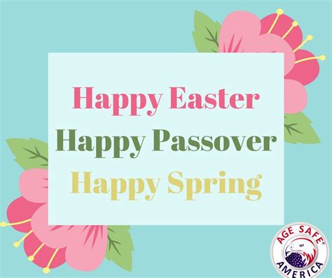 happy easter happy passover age safe america