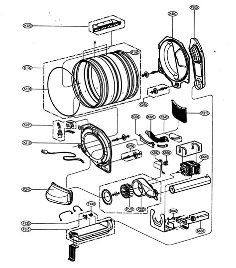 lg tromm dryer parts diagram reviewmotorsco