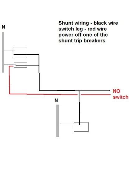 siemens shunt trip breaker wiring diagram