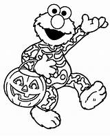 Halloween Coloring Pages Elmo Kids Printable Print Fall Adults Sesame Sheets Street Disney Book Books Amazing Azcoloring sketch template