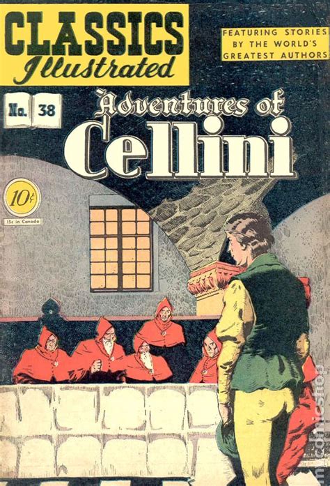 classics illustrated 038 adventures of cellini 1947 comic books