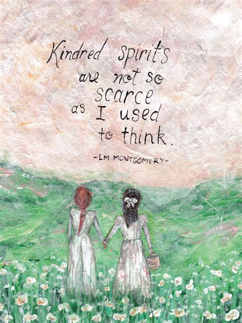 kindred spirits art print sweet sequels
