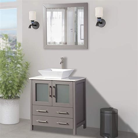 vanity art   single quartz sink bathroom vanity set  ebay
