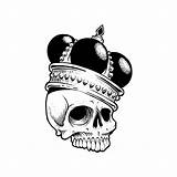 Skull Crown Drawing Svg King Death Silhouette Clipart Vinyl Cut Getdrawings Cricut Vector Paintingvalley sketch template