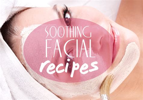 soothing homemade face masks