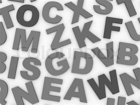 letters   english alphabet stock image colourbox